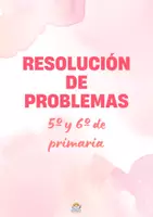 Vista previa - Hojas de trabajo - Resolución de problemas 5º y 6º de primaria - Portada