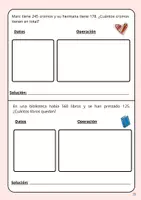 Vista previa - Hojas de trabajo - Resolución de problemas 5º y 6º de primaria - página 3