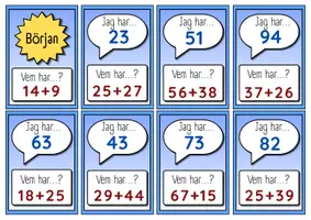 förhandsvisning - Matematik - Läs- och räknespel - Svåra additionsuppgifter - sida 2