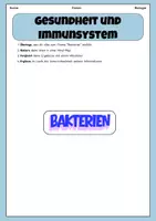 Vorschau - Stundenentwürfe - Bakterien - Aufbau, Vermehrung & Antibiotika | Unterrichtsreihe "Immunsystem & Gesundheit", Biologie 7.-8. Klasse - Seite 3