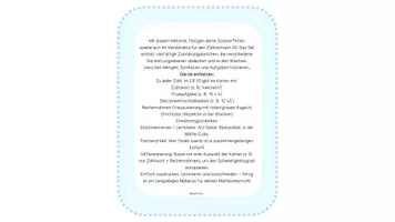 Vorschau - Stationenlernen - Mathe ZR 20 Freiarbeit - Seite 2