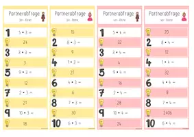 Vorschau - Spiele - Einmaleins Partnerabfrage - Seite 3