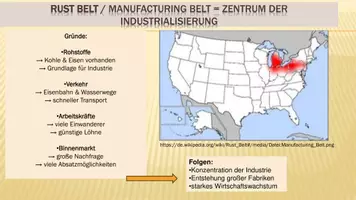 Vorschau - Stundenentwürfe - USA: Industrialisierung, Urbanisierung & Manufacturing Belt - Seite 3