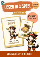 Vorschau - Spiele - Ich habe.../Wer hat…? Piraten – Lesespiel zum flüssigen Lesen (2.–3. Klasse) - Deckblatt