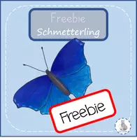 Vorschau - selbst erstellte Cliparts/Grafiken - Clipart Schmetterling Freebie - Deckblatt