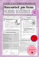 Vorschau - Arbeitsblätter - Argumentieren - Materialpaket - Seite 1