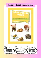 Voorbeeld - Lezen - klassikale leesteksten lente - Voorblad