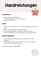 Vorschau - Spiele - Lesespiel: Ich habe, wer hat? Thema Frühling - Seite 1