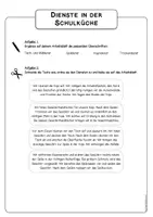 Vorschau - Arbeitsblätter - Dienste in der Schulküche – Poster, Arbeitsblatt, Anhänger & Dienstplan (Ich- & Wir-Form) - Seite 2