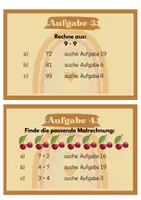 Vorschau - Arbeitsblätter - Schnitzeljagd zum Einmaleins / 1・1 / Malreihen / Malrechnen - Seite 3