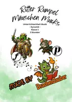 Vorschau - Arbeitsblätter - Musikeinheit - Ritter Rumpel und Mäuschen Mucks (Dynamik) - Deckblatt