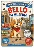 Vorschau - Arbeitsblätter - Lesespur Klasse 2/3 - Bello im Museum - Deckblatt