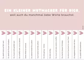 Vorschau - Poster - Kleine Mutmacher-Abreißzettel - Deckblatt
