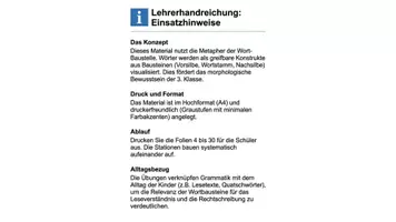 Vorschau - Stationenlernen - Vorsilben & Nachsilben erforschen (Stationenarbeit 3) - Seite 2