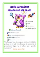 Vista previa - Unidades / Secuencias / Situaciones de Aprendizaje - 3 - NÚMEROS (1) - Portada