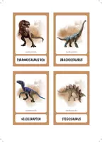 Vista previa - Refuerzo / NEE / Materiales de apoyo - PACK DE MATERIALES MANIPULATIVOS SOBRE DINOSAURIOS - página 3
