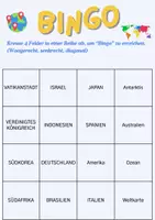 Vorschau - Spiele - Erdkunde-Bingo: Länder & Kontinente spielerisch lernen - Seite 2