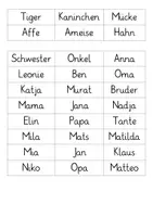 Vorschau - Spiele - Nomen unterscheiden: Mensch, Tier, Pflanze, Ding - Seite 3