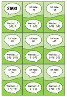 Vorschau - Stationenlernen - Ich habe ... Wer hat ...? Ganze Zahlen: Multiplikation - Seite 3