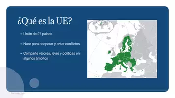 Vista previa - Unidades / Secuencias / Situaciones de Aprendizaje - La Unión Europea – Presentación PPT para clase (ESO y Bachillerato) - página 3