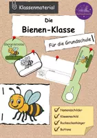 Vorschau - Lehrpläne/Lehrermaterial - Namensschilder Paket Biene Klassentier / Klassenmaskottchen - Deckblatt