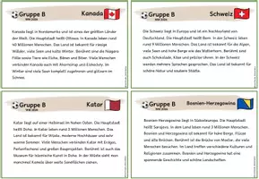 Vorschau - Arbeitsblätter - Teilnehmerländer - Wissenskartei WM 2026 für Klasse 3/4 - Seite 2