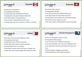 Vorschau - Arbeitsblätter - Länderkartei - Teilnehmerländer WM 2026 für Klasse 2/3 - Seite 2
