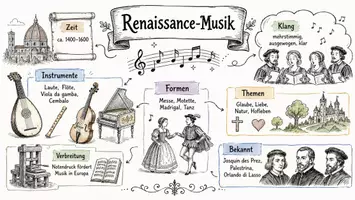 Vorschau - Arbeitsblätter - Arbeitsblätter zum Thema "Komponisten der Renaissance" + Lösung & MP3 + Mindmap + Infografiken - Seite 2