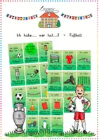 Vorschau - Spiele - Fußball / Anfangsunterricht: Ich habe... Wer hat...? (Lesespiel) - Deutsch - Kl. 1/2 - Deckblatt