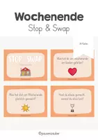 Vorschau - Aufgabenkarten - Stop & Swap - Wochenende - Seite 1