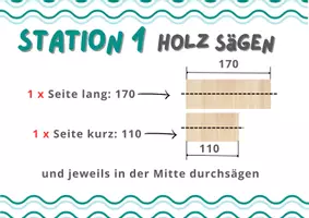 Vorschau - Arbeitsblätter - Stationen Leuchtobjekt - Seite 1