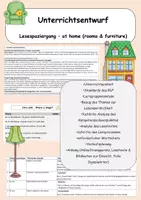Vorschau - Stundenentwürfe - Unterrichtsentwurf "at home" - Lesespaziergang (story walk) - Deckblatt