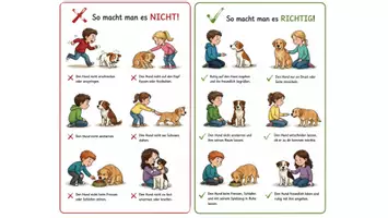 Vorschau - Bildkarten - Bildkarten Umgang mit Hunden/ Schulhund - Deckblatt