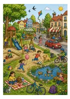 Vorschau - Arbeitsblätter - Nomen Klasse 2/3 - Arbeitsblätter, Wimmelbild und Ausmalbild - Seite 3