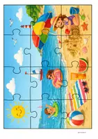 Vorschau - Spiele - Laufspiel: Puzzle-Staffel Sommer - Seite 1