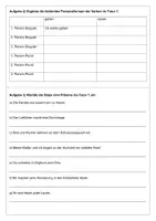 Vorschau - Arbeitsblätter - Materialpaket - die Zeiten Präsens, Präteritum, Futur 1, Perfekt - Seite 2