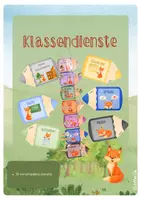 Vorschau - Anderer Materialtyp - 13 Klassendienste für eine Fuchsklasse - Deckblatt