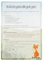 Vorschau - Spiele - Fuchsklasse großer Kalender (Monat) Englisch - Seite 1