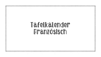 Vorschau - Spiele - Fuchsklasse Tafelkalender Franzosisch - Seite 2