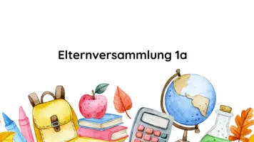 Vorschau - Präsentationen/Tafelbilder - Schnupperabend 1 - Seite 1