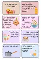 Vorschau - Arbeitsblätter - DAF DAZ Gesprächskarten A2 - Thema: Essen - Seite 3