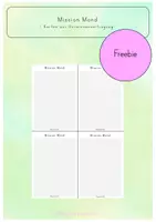 Vorschau - Arbeitsblätter - "Mission Mond" - Karten für Vorwissenserfragung - Deckblatt
