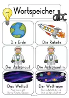 Vorschau - Poster - "Mission Mond" - Wortspeicher - Seite 2