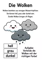 Vorschau - Stationenlernen - Alles rund um das Wetter Wissens- und Mitmachheft (Kita - 1. Klasse) - Seite 3