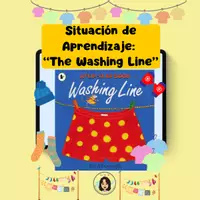 Vorschau - Unterrichtsreihen - Lernsituation „The Washing Line“ - Deckblatt