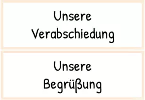 Vorschau - Anderer Materialtyp - Begrüßung und Verabschiedung in deiner Otterklasse - Seite 1