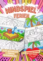 Vorschau - Arbeitsblätter - Windspiel Ferien Windfänger - Deckblatt