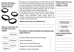 Vorschau - Arbeitsblätter - Das Gleichnis vom verlorenen Sohn - Seite 2