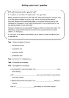 Vorschau - Arbeitsblätter - introduction comment writing - Seite 3