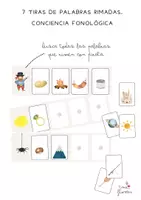 Vista previa - Refuerzo / NEE / Materiales de apoyo - CONCIENCIA FONOLÓGICA: PACK 3 RECURSOS RIMAS - página 1